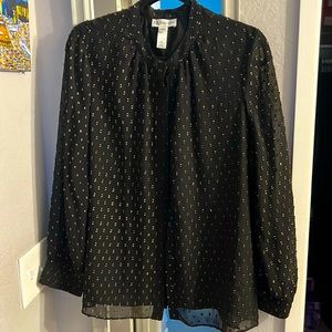 NWOT Neiman Marcus women’s textured blouse